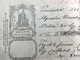 Pommaretto-LETTERA DI CAMBIO Imposta-Marca Da Bollo -Italia 1889 Regno Umberto I-☛Italie-Lettre Document Marcophilia-☛ - Steuermarken