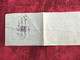 Pommaretto-LETTERA DI CAMBIO Imposta-Marca Da Bollo -Italia 1889 Regno Umberto I-☛Italie-Lettre Document Marcophilia-☛ - Fiscale Zegels