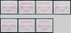 Luxemburg Luxembourg Timbres ATM 1-9 / Automatenmarken 1983-2021 Komplett, Postfrisch / Distributeurs Etiquetas - Vignette