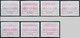 Luxemburg Luxembourg Timbres ATM 1-9 / Automatenmarken 1983-2021 Komplett, Postfrisch / Distributeurs Etiquetas - Automatenmarken