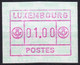 Luxemburg Luxembourg Timbres ATM 1-9 / Automatenmarken 1983-2021 Komplett, Postfrisch / Distributeurs Etiquetas - Frankeervignetten