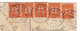 Carte Postale 1912 Belgique Verviers Dolhain Timbre 1 Centime Orange - 1912 Pellens