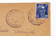 Lettre 1953 Cachet Ambulant Convoyeur De Ligne Monsempron-Libos Agen Marianne De Gandon 15F Lot Et Garonne - 1945-54 Marianne (Gandon)