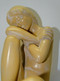 SUJET SCULPTURE PLATRE ANCIEN ART DECO FEMME NUE DENUDEE PLATRE PEINT NON Signé COLLECTION DECO VITRINE - Altri & Non Classificati