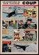 Bandeau Titre De Dan Cooper "Coup D'audace !" Datant De 1963 Et Inédit Dans Les Bandes Dessinées En Albums. - Dan Cooper