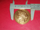 SUPERBE MEDAILLE BRONZE 57 Gr. OFFERT PAR LE MINISTRE DE LA GUERRE 1891 Graveur OUDINE LAGRANGE 51mm - Professionals / Firms