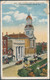 First National Bank And Court House, Monument Square, Racine, Wis. - Posted 1920 - Racine