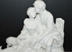 GROUPE PORCELAINE CAPODIMONTE Joseph D'ASTE SCENE GALANTE COUPLE MOUTONS FLEURS Statuette ITALIE COLLECTION DECO - Capodimonte (ITA)