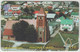 FALKLAND ISLANDS - Christ Church Cathedral (Reprint) , CN:195CFKA, Dashed Zero: "Ø", 10 £,tirage 10.000, Used - Falkland Islands