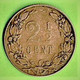 PAYS BAS / 2 1/2 CENT / 1906 - 2.5 Centavos