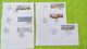 Lots TH 580 FRANCE  Lot D'env. 50 Enveloppe Avec Timbres De Distributeur - Verzamelingen (in Albums)