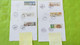 Lots TH 580 FRANCE  Lot D'env. 50 Enveloppe Avec Timbres De Distributeur - Verzamelingen (in Albums)