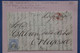 V23 ESPAGNE BELLE LETTRE 1870 CASTILLA NUEVA LOGRONO MADRID POUR ORTIGOSA+ CACHET A BARRE+ AFFRANCH. INTERESSANT - Storia Postale