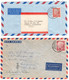 1956/1960, 2 Luftpostbriefe Mit 80 Pfg. Heuss I Und Heuss II. Interessantes Paar - Other & Unclassified