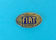 FIAT - Nice Rare Old Enamel Pin Badge * Car Automobile Auto Automobil Auto Abzeichen Spilla Distintivo Italy Italia - Fiat
