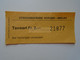 DT009  Switzerland  Schweiz - Zürichseefähre Horgen - Meilen - Fahrkarte Taxwert Fr. 2.-  Ticket  Ca 1960-80 - Europa