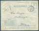 1943 Sweden Militarbrev PKP 51 Railway TPO Faltpost - Goteborg - Military