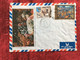 NOUMÉA Lettre Illustrée éponges Coraux Documents Av 2 Timbres Océanie Nouvelle-Calédonie & Dépendances-> 1978 -☛Avion - Lettres & Documents