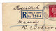 Lettre 1938 Angleterre Grande Bretagne Registered Earl's Court Londres England - Cartas & Documentos