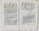 Bulletin Des Lois N°558 1822 Voitures Non Suspendues/Soufre Marseille/Pain Soldats/Bernier De Maligny/Comte De Chamoy - Decreti & Leggi