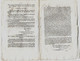 Bulletin Des Lois N°615 1823 Baron De La Rochefoucauld Gouverneur 12e Division Militaire/Martignac/Chastenet De Puységur - Decreti & Leggi