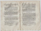 Bulletin Des Lois N°619 1823 Prix Des Grains/Naturalité (Barsotti école Musique Marseille, Briffod Voltigeur Infanterie) - Decreti & Leggi