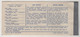 TURKISH AIRLINES TICKET ,SIVAS -ERZINCAN 1968 - Europe