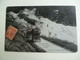 CPA / Carte Postale Ancienne / -Alpes - Briançon - Carrioles à L'avalanche Du Janus - Briancon