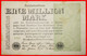 • ONE SIDE: GERMANY ★ 1000000 MARK 1923 CRISP! LOW START ★ NO RESERVE! - 1 Mio. Mark