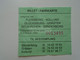 DT014  Billet /Fahrkarte  Glücksburg Kollund Flensburg  Ferry Ticket - Europe