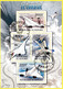 Bloc Feuillet Oblitéré De 4 Timbres-poste - Le Concorde Aérospatiale-BAC Concorde - République Du Burundi 2012 - Used Stamps