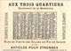 Delcampe - 1879 Calendrier Série De 6 Complete,  Litho COCHET, PUB Au Trois Quartiers Pendulum Dressmaker BOUILLON RIVOIRE Sublime - Petit Format : ...-1900