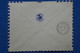 C FRANCE BELLE LETTRE RARE RECOM.1950 IERE LIAISON  PAPEETE POUR PARIS PAR AIR FRANCE+ AFF. PLAISANT - Storia Postale