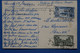 W3 MAROC BELLE CARTE  1927 TANGER  POUR PARIS + TOUR HASSAN + AFF. INTERESSANT - Lettres & Documents