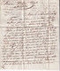 1827 - ENTREE ITALIE Par ANTIBES - LETTRE IMPRIMEE ! De NAPLES => MARSEILLE - Marques D'entrées