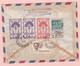 Lettre 1955 Madagascar Tananarive Pour Mérignac Gironde, 9 Timbres . France Libre - Briefe U. Dokumente