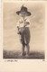 ALLEMAGNE .DEIDESHEIM ( SOUVENIR DE). ENFANT ET CHAPEAU A PLUME. ANNEE 1946 - Deidesheim