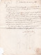 Delcampe - 1764 - Lettre Pliée Avec Corresp De Paris En Port Payé Vers Le Château Du Loir , Auj. Montval Sur Loir, Sarthe - 1701-1800: Voorlopers XVIII