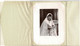 Photo :communion  Jolie Jeune Fille , Photographe  G. CHAMPROUX ET R . DENIEAU à Beaumont Sur Sarthe  . - Old (before 1900)