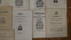 PERPIGNAN LETTRE PASTORALE MANDEMENT EVEQUE INSTRUCTION - LOT DE 14 DOCUMENTS LIVRETS - Historische Dokumente