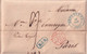 1841 - ENTREE BELGIQUE Par VALENCIENNES - LETTRE De BRUXELLES => PARIS - 1830-1849 (Unabhängiges Belgien)