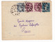 Lettre 1925 Auxerre Yonne Bourgogne Paire Type Blanc 2c - 1900-29 Blanc