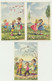 Lot De 26 Cartes Fantaisie Illustrateurs Signés (7 Bernet Et 1 Lagarde) Et Non Signés  - Enfants - - 5 - 99 Cartes