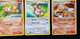 Delcampe - Carte Lot D 12 POKEMON Balbuto Dynavolt Apitrini Kangourex Ouisticram Chimpenfeu Evoli Tauros Galegon Polichombr Ymphect - Lots & Collections