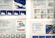 Denmark;  Local Christmas Seals; Auning;  1985 - 1988; 4 Full Sheets In Folders.  MH (*) Not Folded - Ganze Bögen