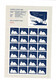 Delcampe - Denmark;  Local Christmas Seals; Auning;  1985 - 1988; 4 Full Sheets In Folders.  MH (*) Not Folded - Feuilles Complètes Et Multiples