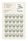 Delcampe - Denmark;  Local Christmas Seals; Auning;  1985 - 1988; 4 Full Sheets In Folders.  MH (*) Not Folded - Ganze Bögen