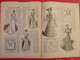 5 N° De "La Famille" 1898. Mode Dentelle Broderie Gravures Debrave Landré Le Dru Boyer-breton Ruffe Haquette Landelle - Magazines - Before 1900