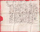 LETTRE DE BETHUNE 1635 POUR ANVERS BELGIQUE MENTION MANUSCRITE TAXE DE LILLE NORD - ....-1700: Vorläufer