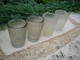 *** 4 VERRES ALLEMANDS STRIES DIFFERENTS 1914 1918 WW1 *** - 1914-18